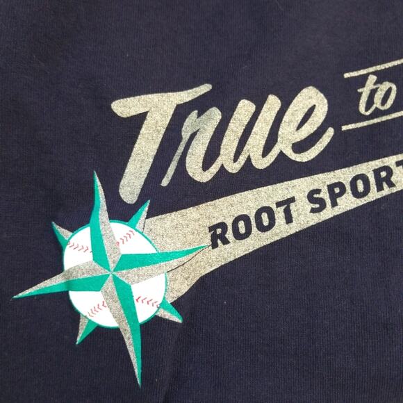 Seattle Mariners MLB blue Baseball T-shirt tee M - Picture 3 of 6